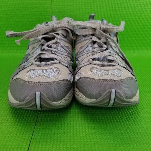 ✅Nevados V7002WWSLV Low-Top Gray/Blue Lace up Hiking Shoes Women's Size US 9.5 - Picture 6 of 16